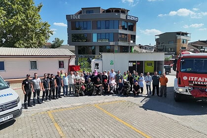 Afet Planları Sahada Test Edildi