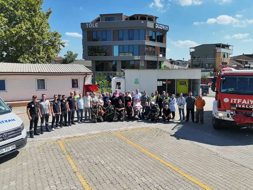 Afet Planları Sahada Test Edildi