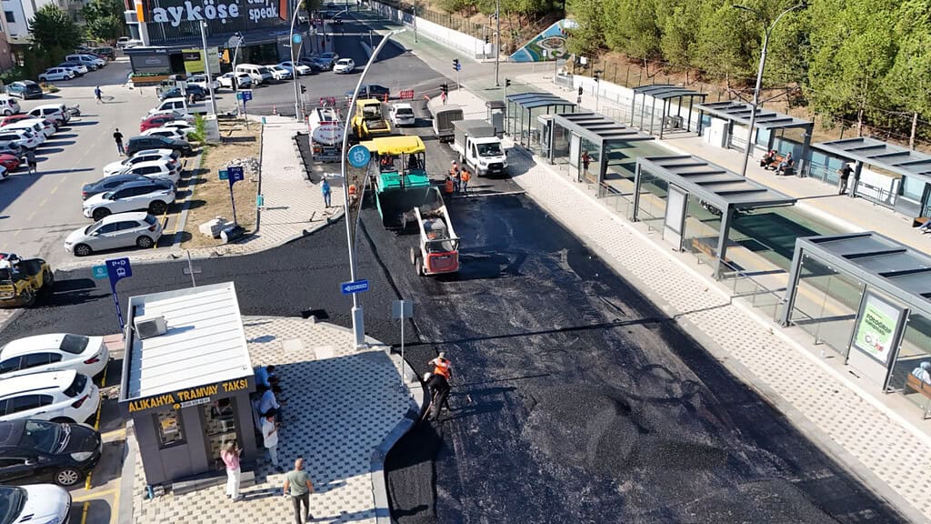 Alikahya Stadyum Tramvay Hattında Sıcak Gelişme! Raylarla Birlikte Yollar Da Baştan Sona Değişiyor!