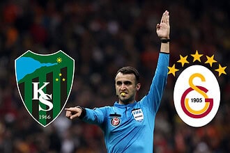 RAMS Park'taki Zirve Mücadelesine Üst Klasman Hakem! Galatasaray Kocaelispor Maçını Kim Yönetecek?