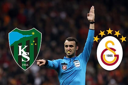 RAMS Park'taki Zirve Mücadelesine Üst Klasman Hakem! Galatasaray Kocaelispor Maçını Kim Yönetecek?