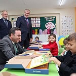 Miniklerin Kırtasiye Sevinci! Başkan Yasin Özlü Okul Öncesi Çocukları Unutmadı!