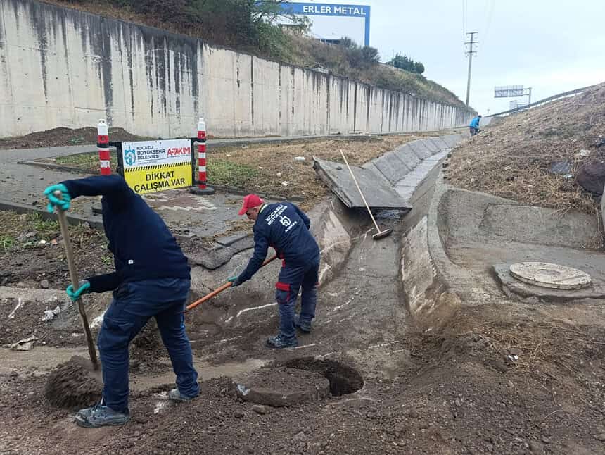 Büyükşehir’den Yağışa Karşı Hızlı Müdahale