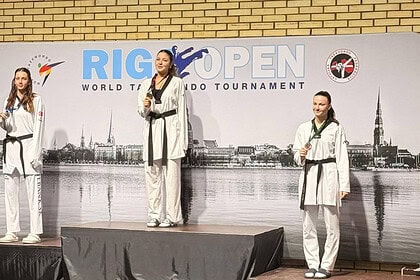 Kocaeli Kağıtsporlu Ceren Çetinel Riga Open Taekwondo Şampiyonası'nda Şampiyon Oldu!