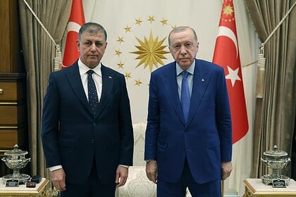 Cumhurbaşkanı Erdoğan, İzmir Büyükşehir Belediye Başkanı Tugay'ı kabul etti