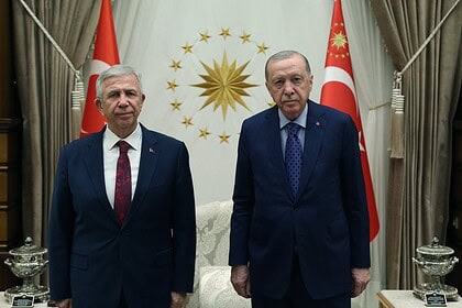 Cumhurbaşkanı Erdoğan, Mansur Yavaş’ı Kabul Etti