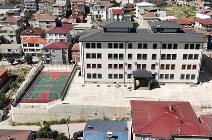 Dilovası Cumhuriyet Mahallesi Yeni Ortaokul İnşaatında Sona Yaklaşıldı!