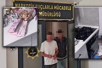 Mutfaktaki Fırının Altından Uyuşturucu Ve Zula Para Çıktı: 2 Tutuklama!