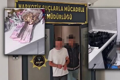 Mutfaktaki Fırının Altından Uyuşturucu Ve Zula Para Çıktı: 2 Tutuklama!