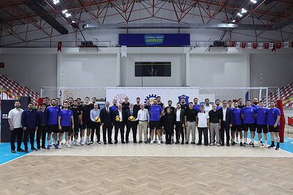 Gebze Belediyesi S.K Voleybol Takımına Sezon Öncesi Ziyaret
