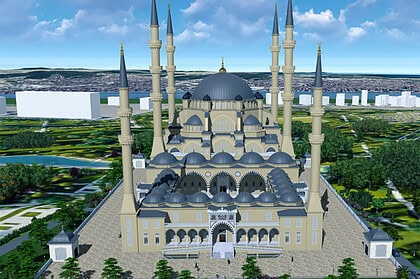 Büyükşehir’den Gebze Millet Bahçesi’ne Devasa İbadethane: İnşaat Hızla Yükseliyor!