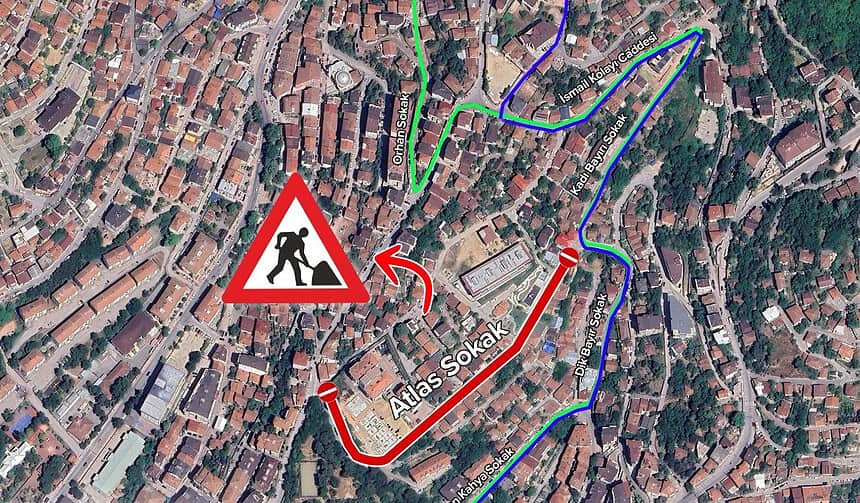 İzmit'te O Sokakta Çalışma Başlıyor: 45 ve 45H Hatlarının Güzergâhı Değişti!