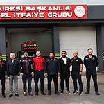 Başkan Ahmet Çalık'tan Karamürsel İtfaiye Grup Amirliği'ne Ziyaret