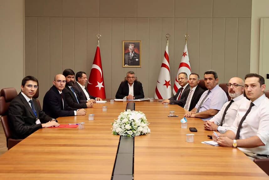 KKTC Cumhurbaşkanı Erhürman, Türkiye’den gelen Deniz Kazaları İnceleme heyetini kabul etti