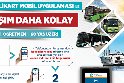 KocaeliKart İle İşlemler Cebinizde