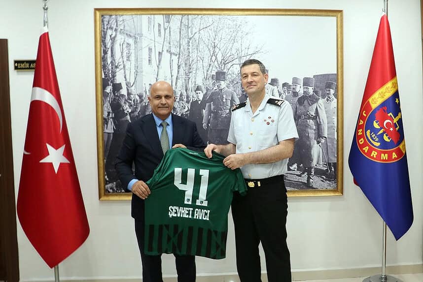 Kocaelispor Başkanı Durul'dan Tuğgeneral Şevket Avcı'ya Hayırlı Olsun Ziyareti