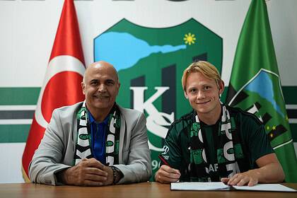 Kocaelispor, Rapid Wien'den Tobias Fjeld Gulliksen'i Kiraladı