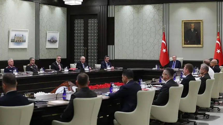 MGK Bildirgesi Ülkemizin ve Milletimizin Yanı Sıra Bölgenin Güvenliği İçin Sarf Edilen Gayretlerin Kararlılıkla Sürdürüleceği İfade Edilmiştir