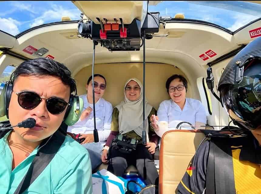 Malezya'da Sağlık Ekibini Taşıyan Helikopter Düştü 5 Ölü