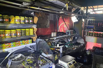 Depoda Başlayan Alevler Marketi Sardı! Körfez'de Korkutan Yangın!