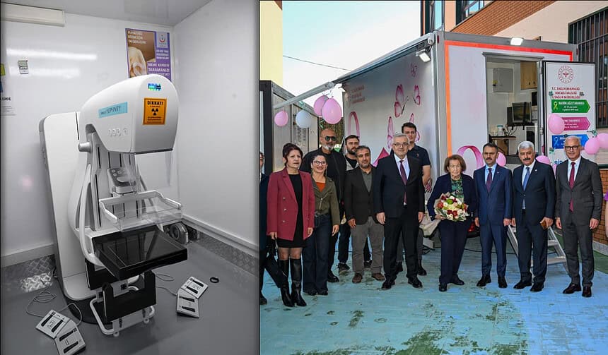 Kocaeli’de Mobil Mamografi Aracı Hizmete Girdi: Erken Tanı İçin Ücretsiz Kanser Taraması Başladı!