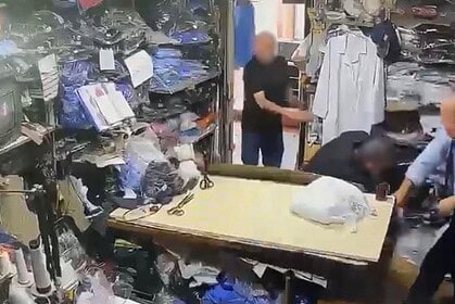 Tekstilci, Komşusunu Darbetti Dükkanıma Çökmeye Çalışıyorlar