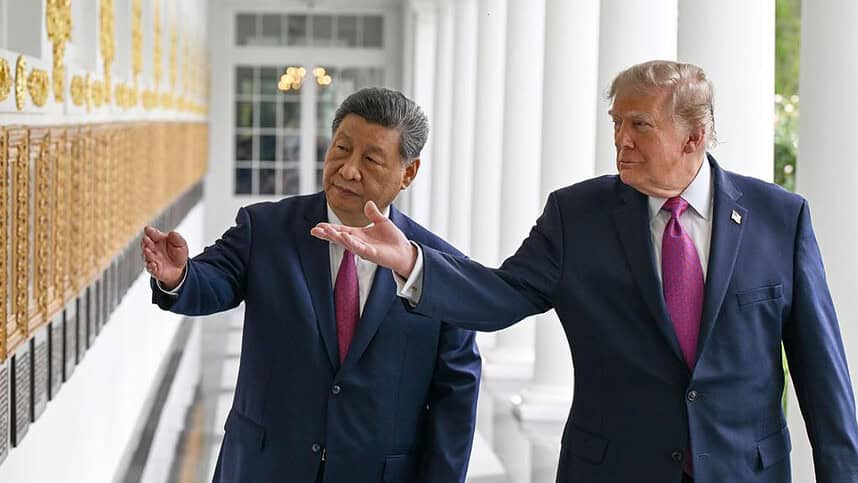 Trump Xi ile harika bir görüşme gerçekleştirdim