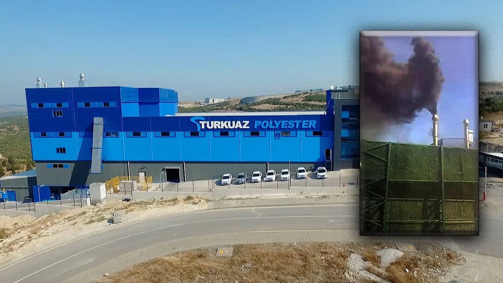 Dilovası Ve Gebze Sanayi Bölgesinde Yükselen Dumanlar İçin Turkuaz Polyester'den Açıklama Geldi!