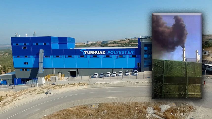 Dilovası Ve Gebze Sanayi Bölgesinde Yükselen Dumanlar İçin Turkuaz Polyester'den Açıklama Geldi!