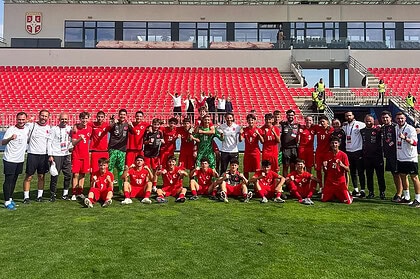 U15 Millî Takımı Sırbistan'ı 2-0 Yenerek UEFA Gelişim Turnuvası'nda Şampiyon Oldu!