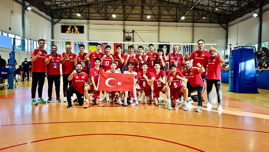 U16 Erkek Milli Voleybol Takımı Balkan İkincisi Oldu!