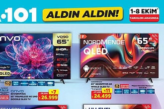 A101 1 Ekim 2026 Kataloğu: Beyaz Eşya, Lazer Epilasyon Cihazı ve Şarjlı Süpürgede Dev İndirim!