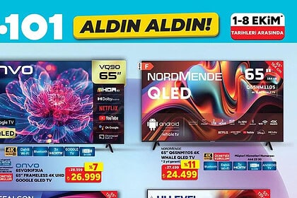 A101 1 Ekim 2026 Kataloğu: Beyaz Eşya, Lazer Epilasyon Cihazı ve Şarjlı Süpürgede Dev İndirim!