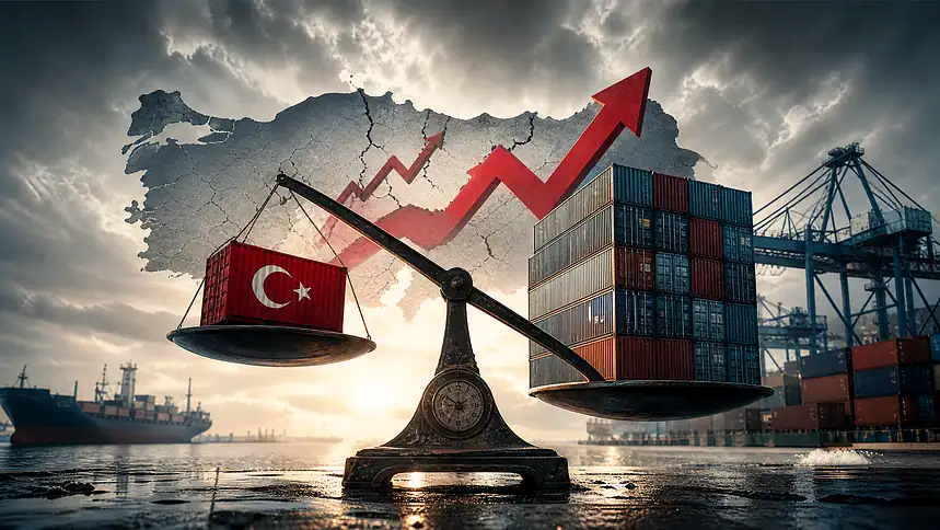 Ağustos'ta Dış Ticaret Açığı Yüzde 22 Arttı: 5,2 Milyar Dolara Çıktı