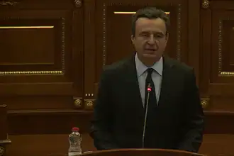 Albin Kurti Dördüncü Kez Başbakan Oldu: Meclisten 62 Oyla Güvenoyu Aldı