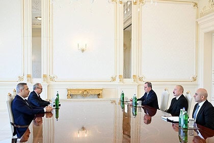 Dışişleri Bakanı Hakan Fidan Bakü'de Azerbaycan Cumhurbaşkanı İlham Aliyev İle Görüştü!