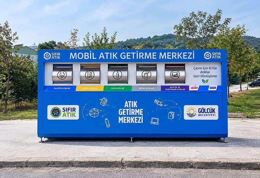 Gölcük'te Mobil Atık Getirme Merkezleri Ağı Genişliyor!