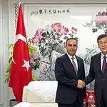 Bakan Kacır Çin'de Yin Hejun ile Teknoloji İş Birliğini Görüştü