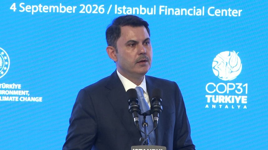 Bakan Kurum İklim Finansmanı İçin Uyardı: "İhtiyaç 9 Trilyon Dolar"