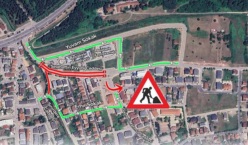 Selahattin Eyyubi Caddesi 4 Gün Trafiğe Kapalı