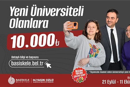 Başiskele Belediyesi’nden Üniversitelilere 10 Bin TL Eğitim Desteği: Başvurular Ne Zaman?