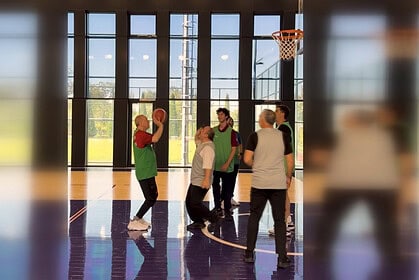 Mustafa Varank, Cumhurbaşkanı Erdoğan'ın basketbol oynadığı anları paylaştı!