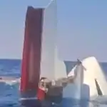 Batan Filo Jet'in Sol Kızağındaki Kırığın Görüntüsü Ortaya Çıktı
