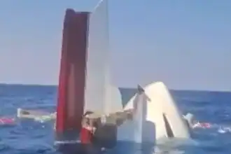 Batan Filo Jet'in Sol Kızağındaki Kırığın Görüntüsü Ortaya Çıktı