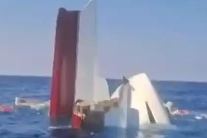 Batan Filo Jet'in Sol Kızağındaki Kırığın Görüntüsü Ortaya Çıktı