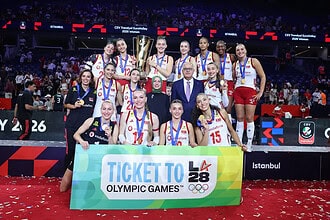 Tarihi Zaferin Ardından Dev Gurur! Filenin Sultanları 2028 Los Angeles Olimpiyatları'na Doğrudan Katılma Hakkı Elde Etti