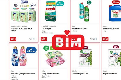BİM 22 Eylül 2026 Kataloğu: Kiğılı Parfüm, Aylık Bebek Bezi, 9 Kg Toz Deterjan Geliyor!