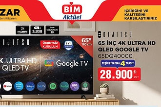 BİM 18-24 Eylül 2026 Kataloğu Dev İndirim: TV, Telefon, Düdüklü Tencere, Tıraş Makinesi, Katlanır Dolap!