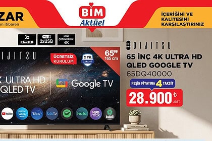 BİM 18-24 Eylül 2026 Kataloğu Dev İndirim: TV, Telefon, Düdüklü Tencere, Tıraş Makinesi, Katlanır Dolap!