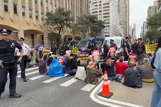 BM 81. Genel Kurulu Başladı: New York'ta Trump Karşıtı Protesto